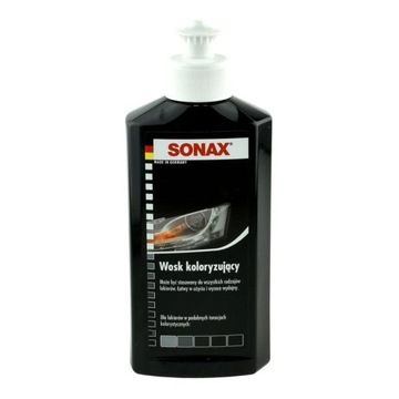 SONAX WOSK NANO KOLORYZUJĄCY CZARNY BLACK 250ml