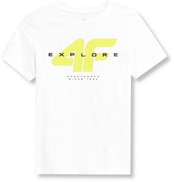 ФУТБОЛКА ДЛЯ МАЛЬЧИКОВ 4F ДЕТСКАЯ ФУТБОЛКА