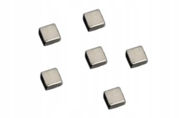 NEODYMAL MAGNETS SUPER STRONG QUADRATES *6 шт NAGA
