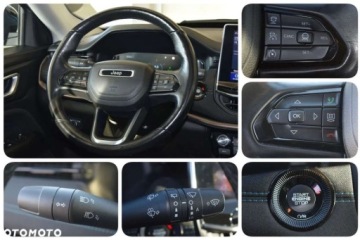 Jeep Compass II SUV Facelifting 1.5 MHEV T4 130KM 2022 Jeep Compass 1.5 GSE T4 e-Hybrid Limited Alpine Full LED Kamery 360 ACC Cz, zdjęcie 31