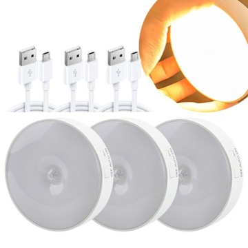 БЕСПРОВОДНОЙ СВЕТОДИОДНЫЙ НОЧНИК С ДАТЧИКОМ ДВИЖЕНИЯ ДАТЧИК КАБЕЛЬ АККУМУЛЯТОРА