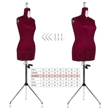 DRESS FORM MULTI FLEX manekin krawiecki regulowany