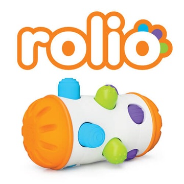 Zabawka sensoryczna Fat Brain Toys Rolio Bobo Roller