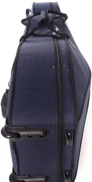 Классический футляр для виолончели 4/4 M-футляр Темно-Синий, Бордовый-Бежевый