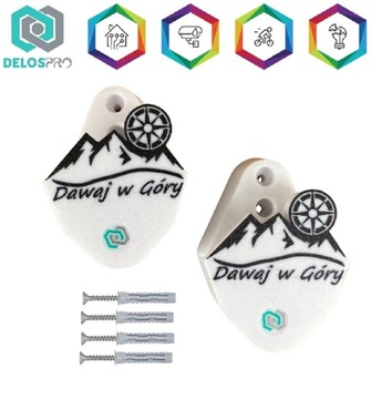 ПОДВЕСКА ДЛЯ СНОУБОРДА НАСТЕННЫЙ ДЕРЖАТЕЛЬ КОМПАС БЕЛЫЙ И ЧЕРНЫЙ