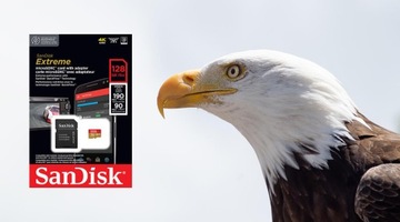 Карта памяти SANDISK Extreme microSDXC 128 ГБ