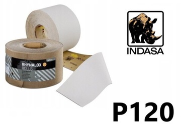 Papier ścierny INDASA WHITE 115 mm P120 METR