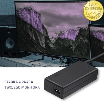 БЛОК ПИТАНИЯ ДЛЯ МОНИТОРА SAMSUNG 30 Вт | 14В | 2.1А | 6,5*4,4+ПИН Qoltec!!!