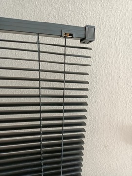 ŻALUZJA POZIOMA PCV, 40 X 160 CM, CZARNA