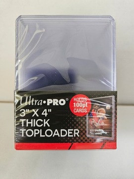 Toploader 100pt ULTRA PRO 3''x4'' - 25 szt