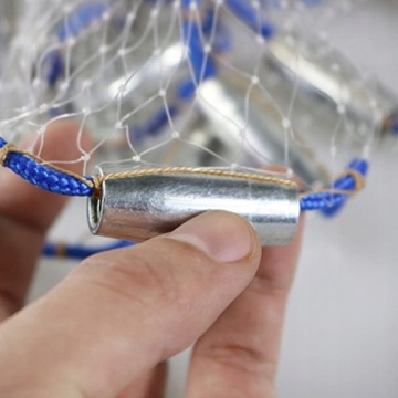 ПРОФЕССИОНАЛЬНАЯ РЫБОЛОВНАЯ СЕТЬ ХОРОШЕГО КАЧЕСТВА 2,4 м