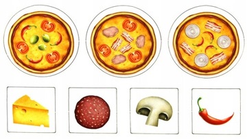 НАСТОЛЬНАЯ ИГРА ПИЦЦА XXL «Эгмонт» – Память, Восприятие, Рефлексы