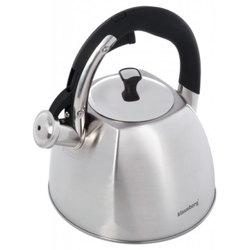 CZAJNIK Z GWIZDKIEM 2,2L STAL INDUKCJA GAZ KB7409