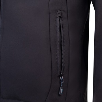 МУЖСКАЯ КУРТКА СОФТШЕЛЛ С КАПЮШОНОМ, ВЕСЕННЯЯ, ВОДОНЕПРОНИЦАЕМАЯ / XL