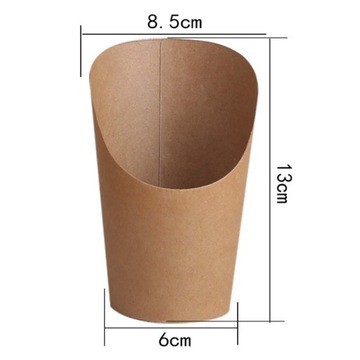 Принадлежности для стирки для вечеринки с картофелем фри, диагональные чашки