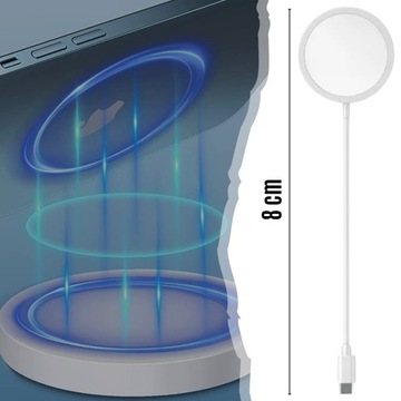 ИНДУКТИВНОЕ ЗАРЯДНОЕ УСТРОЙСТВО MAGSAFE ДЛЯ IPHONE 11 12 13 14