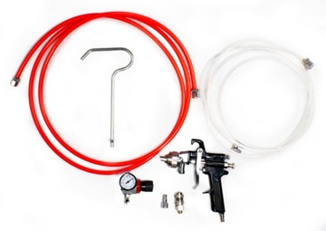 Покрасочный агрегат, покрасочный пистолет, напорный бак 10л, Купчик 8315