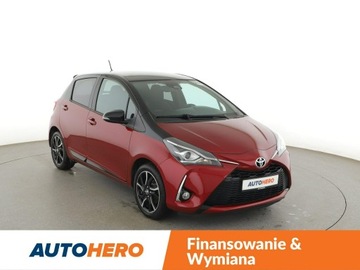 Toyota Yaris III Hatchback 5d Facelifting 2017 1.5 Dual VVT-iE 111KM 2018 Toyota Yaris klima-auto kamera Bluetooth tempomat, zdjęcie 9