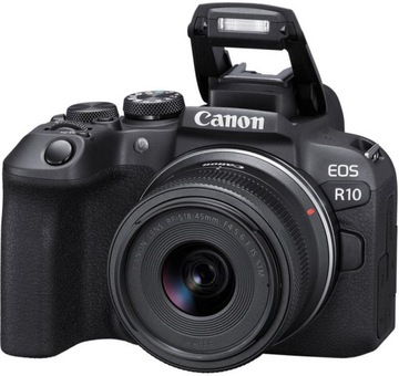 Aparat cyfrowy Canon EOSR10 + obiektyw RF-S 18-45mm 4.5-6.3 - CASHBACK 300