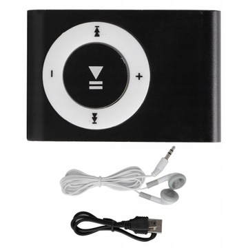 PRZENOŚNY MINI ODTWARZACZ MP3 CZARNY