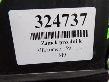 ALFA ROMEO 159 ZÁMEK PŘEDNÍ LEVÝ 8 PIN