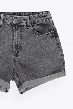 JEANS SPODENKI YH4 NH8__W26/S MARMURKOWE KRÓTKIE SZORTY