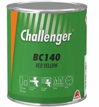 Lakier bazowy Challenger AXALTA BC140 RED YELLOW