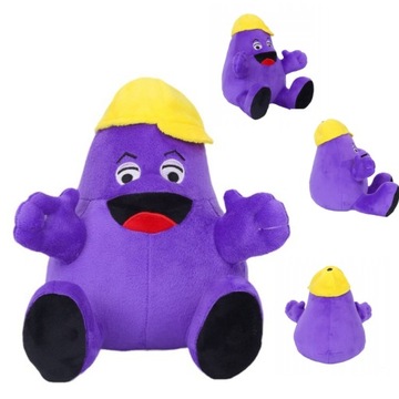 MASKOTKA GRIMACE SHAKE YELLOW HAT PLUSZOWA ZABAWKA 22cm
