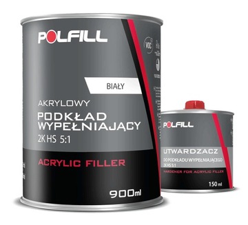 POLFILL PODKŁAD WYPEŁNIAJĄCY 5;1 KPL BIAŁY 0,9L