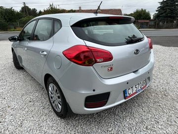 Kia Ceed II Hatchback 5d Facelifting 1.4 CRDi 90KM 2018 KIA CEED 1 WŁASCICIEL STAN BDB BEZWYPADKOWY W 100% 2kluczyki ks.serwisowe, zdjęcie 9