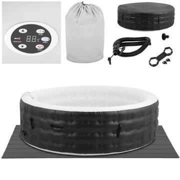 Jacuzzi Spa ogrodowe 6 osobowe 1000L okrągłe 40c