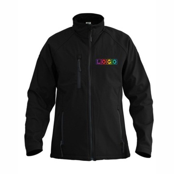 Kurtka SOFTSHELL z własnym nadrukiem LOGO MęskaXXL