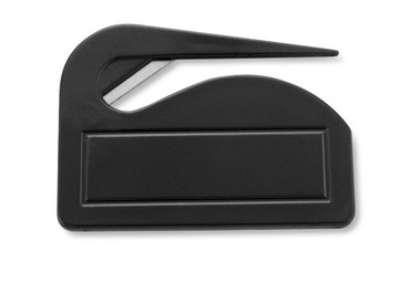 Nóż do otwierania listów z plastikiem i metalem, 6,9 x 5,4 cm