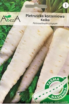 Pietruszka KAŚKA NASIONA NA TAŚMIE 6M !!
