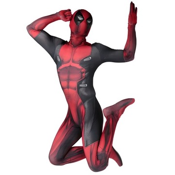 ДИСПЛЕЙНЫЙ НАРЯД ДЭДПУЛА КОСПЛЕЙ КОСТЮМ ДЛЯ ВЗРОСЛЫХ +2 МЕЧА 164/170