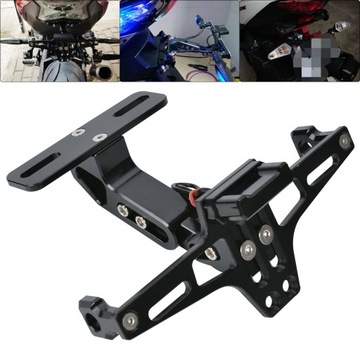 Крепление держателя номерного знака мотоцикла