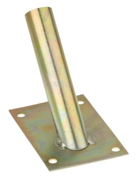 ОДИНОЧНЫЙ ДЕРЖАТЕЛЬ ДЛЯ ФЛАГОВ, ОЦИНКОВАННЫЙ