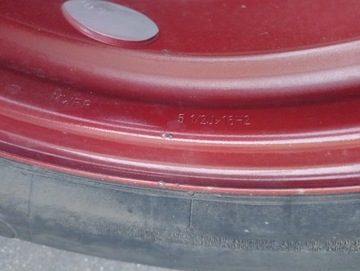 KOLO DOJEZDOVÉ LAGUNA III 185/65R16 5X114.3 ET33