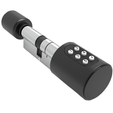 УМНАЯ ВСТАВКА ДЛЯ ЗАМКА 70 ММ РУЧКА ЦИЛИНДР PIN BLUETOOTH RFID TUYA