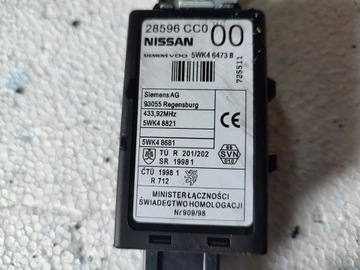ŘÍZENÍ MODUL ZÁMKU MURANO NISSAN OE 28596-CC000