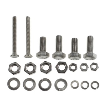 Болты кузова и подвески - Jawa50 Mustang - нержавеющие - HQ EN