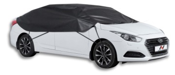 Kryt polopotahu pro auto Sedan L 320 Auto Krycí Plachta Classic Černý