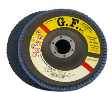 Tarcza lamelkowa stożkowa 125x22 Z080Standard GF