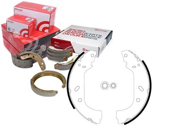 BREMBO ZESTAW SZCZĘK HAMULCOWYCH 9566949580