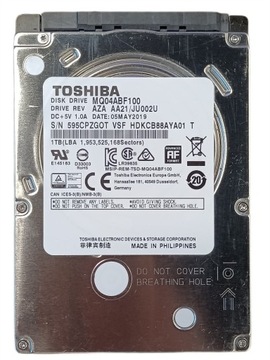 DYSK TWARDY HDD TOSHIBA 1TB 2,5