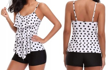 STRÓJ KĄPIELOWY TANKINI BIKINI SZORTY S-XXL