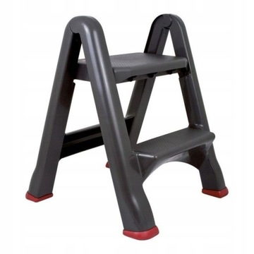 Taboret Curver odcienie szarości 58 cm