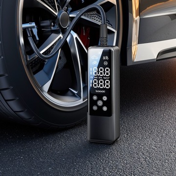 DC12V Электрический автомобильный насос Велосипедный компрессор Портативный Tooki