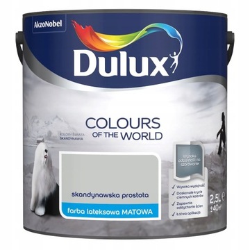 Dulux Kolory Świata farba lateksowa Skandynawska Prostota 2,5l
