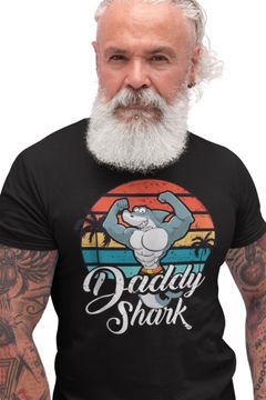 KOSZULKA PREZENT DLA TATY DZIEŃ OJCA DADDY SHARK